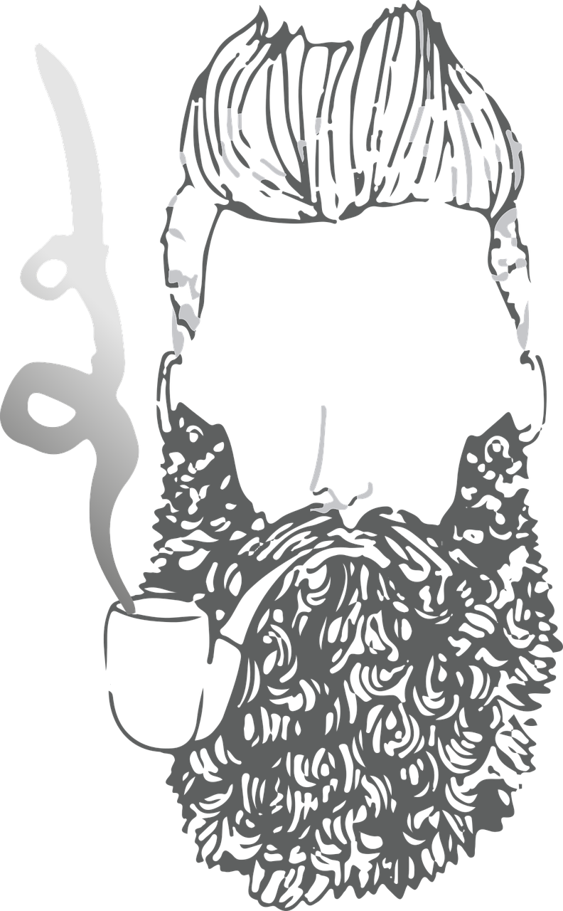 beard, pipe, line-art-2895837.jpg